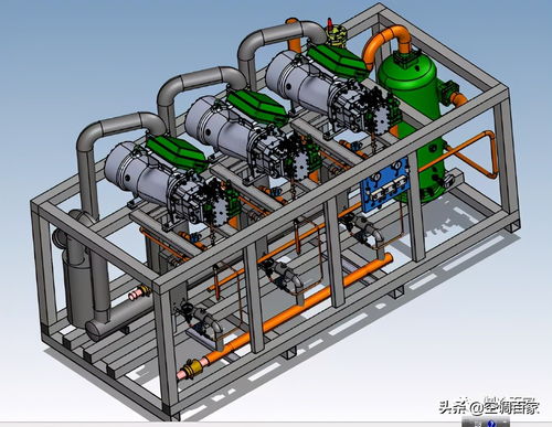 最全的制冷系統(tǒng) 產(chǎn)品三維設(shè)計模型